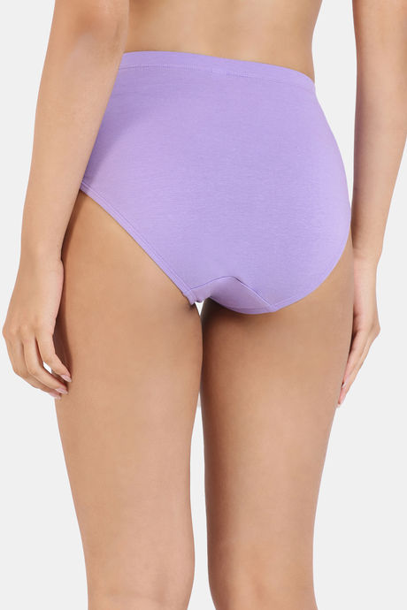 Zivame Anti-Microbial Medium Rise Full Coverage Hipster Panty (Pack of 5) - Multicolor — image 3